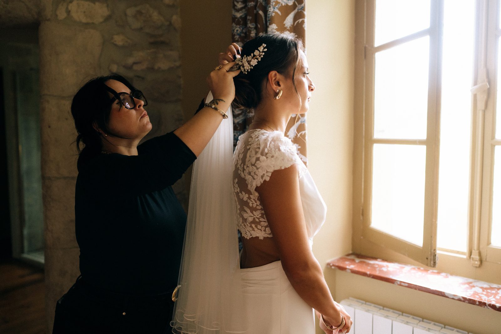Coiffure événementielle réalisée par Mélanie